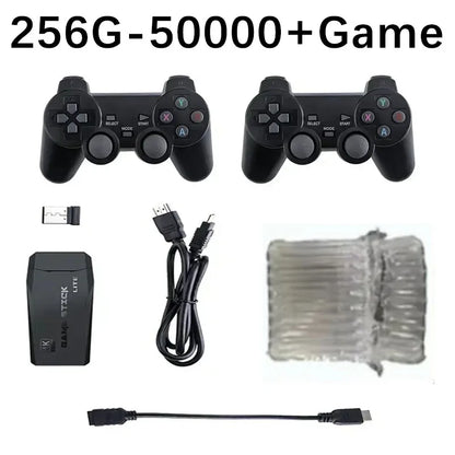 M8 4K Video Game Console Wireless Controller Gamepad Retro Home TV Plug and Play Portable Gaming Player ﻿