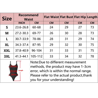 Seamless Shapewear Bodysuit Women Tummy Control Body Shaper Fajas Colombianas Waist Trainer Ladies Sexy Thong Slimming Underwear