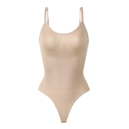 Seamless Shapewear Bodysuit Women Tummy Control Body Shaper Fajas Colombianas Waist Trainer Ladies Sexy Thong Slimming Underwear