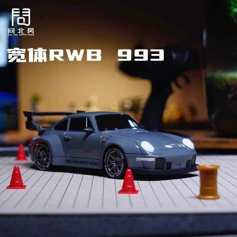 New 1/64 4wd Drift Rc Car Adjustable Speed Mini Racing Vehicle Pocket Size Desktop Remote Control Toy Gift For Boys Kids hot